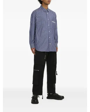 Comme des Garçons Homme ストライプポケットシャツ - サムネイル2