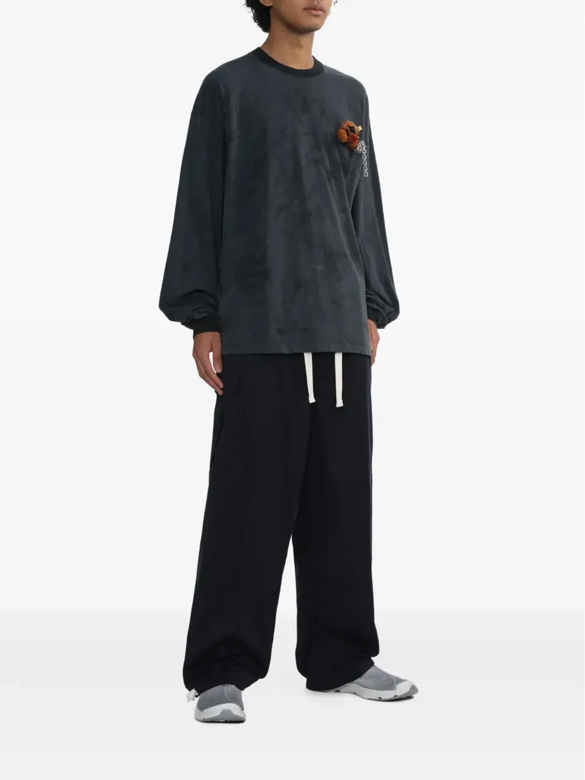 Doublet ポケットベア 長袖Tシャツ - 画像2