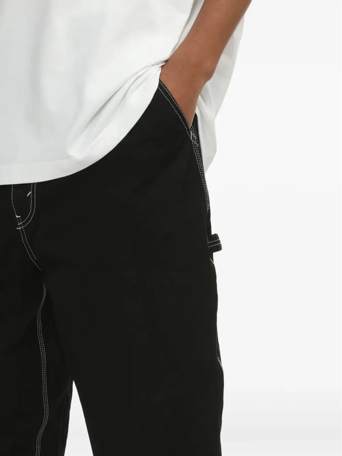 Comme des Garçons Homme コントラストステッチパンツ - 画像5