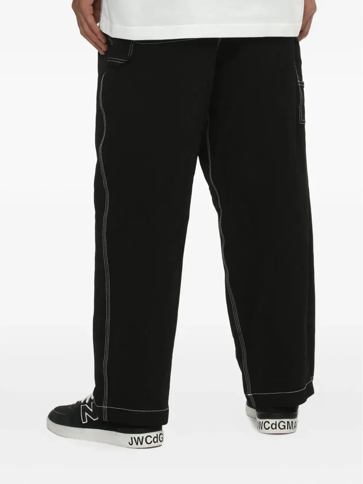 Comme des Garçons Homme コントラストステッチパンツ - 画像4