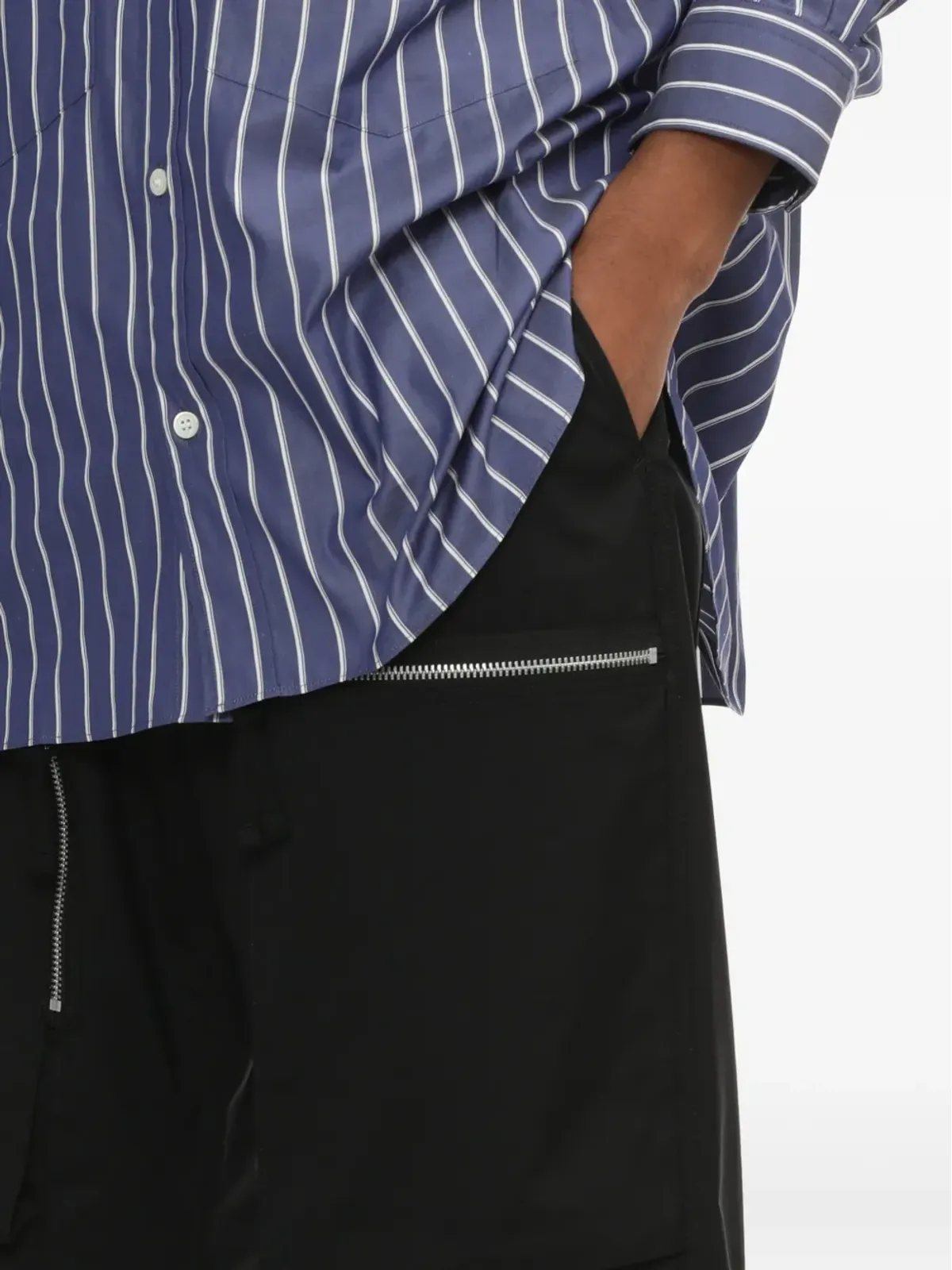 Comme des Garçons Homme ジップポケットカーゴパンツ - 画像5