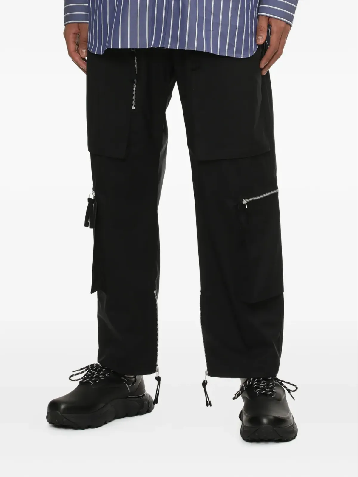 Comme des Garçons Homme ジップポケットカーゴパンツ - 画像3