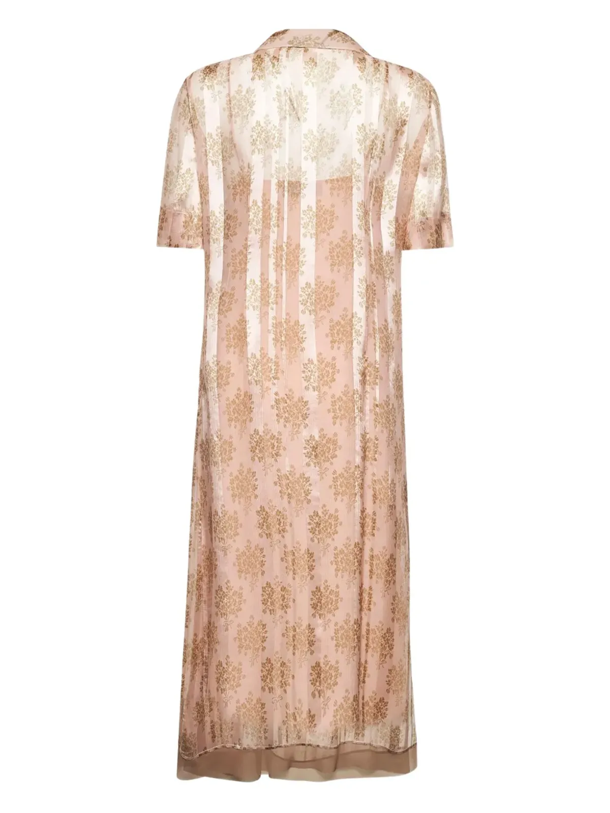 FENDI 花束モチーフのシャツドレス - 画像2