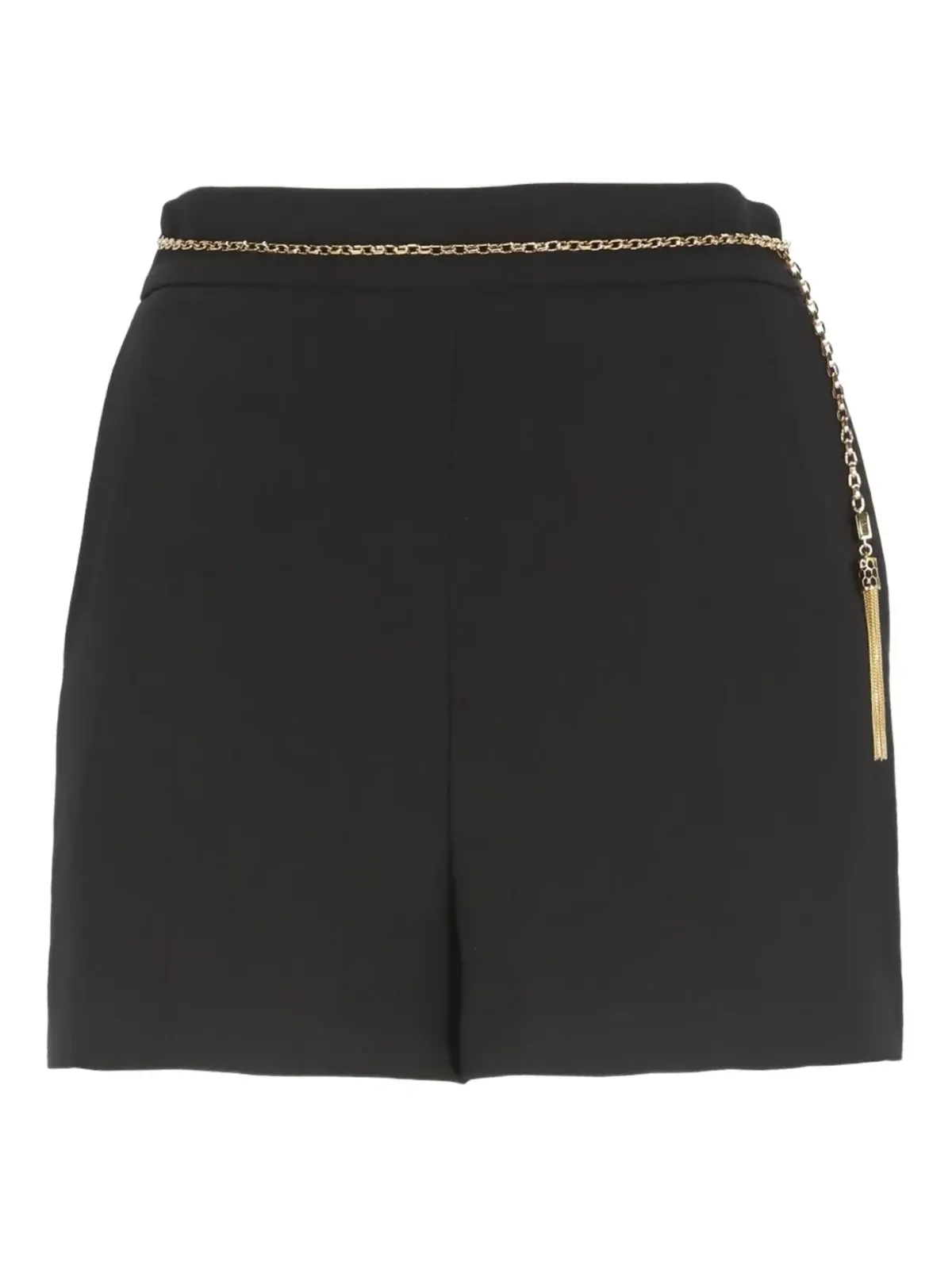 Elisabetta Franchi クレープショーツ - ブラック - 画像5