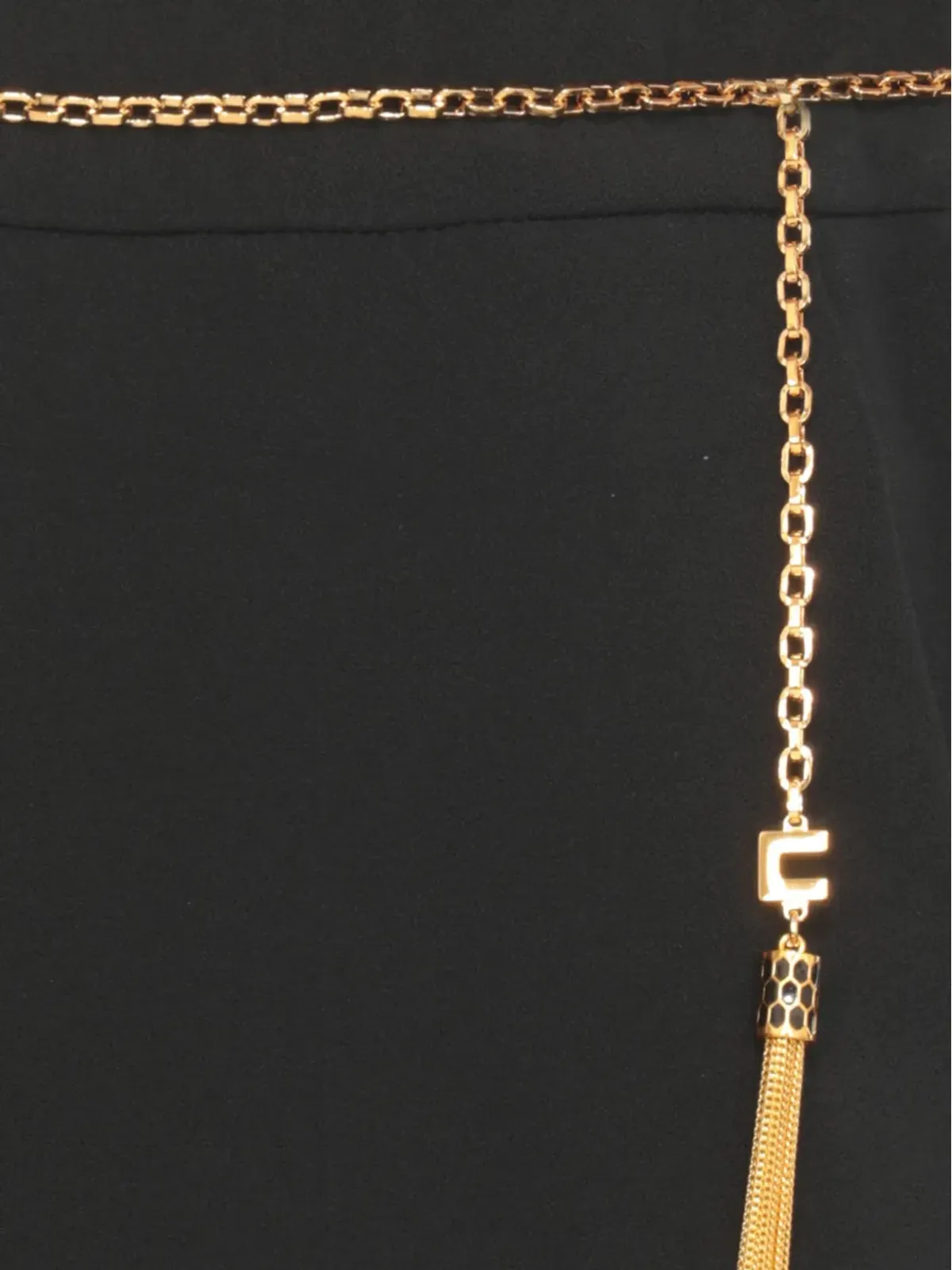 Elisabetta Franchi クレープショーツ - ブラック - 画像4