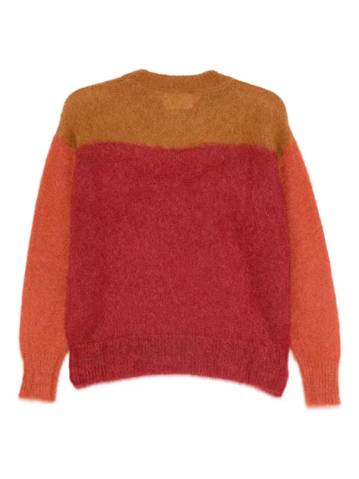 MARANT ÉTOILE カラーブロック ウール混紡セーター - レッド - 画像2