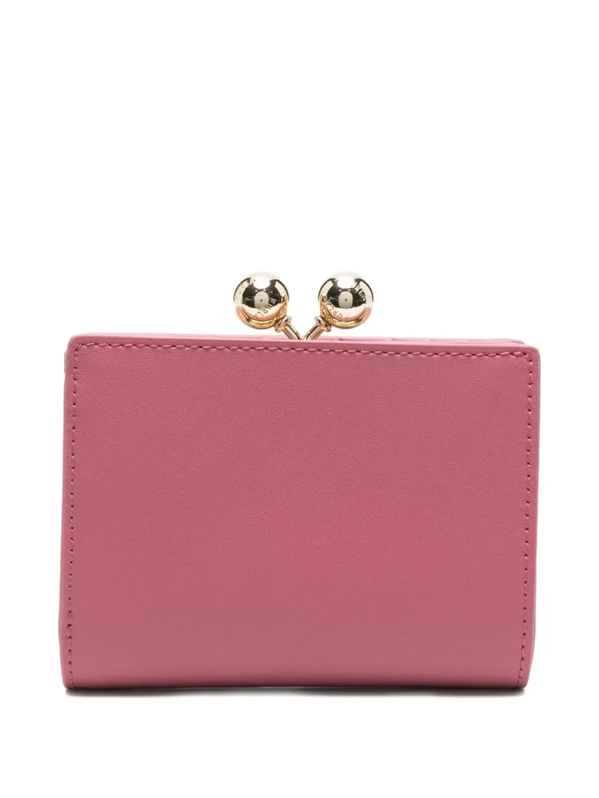 Furla レザーウォレット ピンク - 画像2