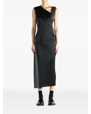 Pleats Please Issey Miyake ポワントプリーツ アシンメトリックトップ - サムネイル2
