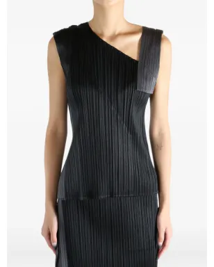 Pleats Please Issey Miyake ポワントプリーツ アシンメトリックトップ - サムネイル3
