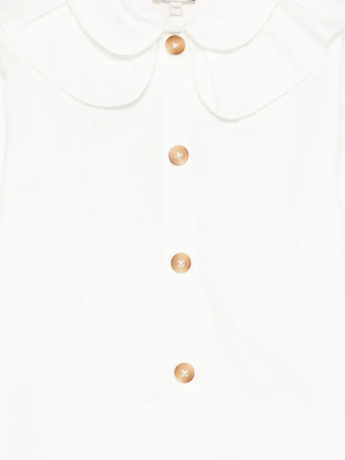 Donsje Peter Pan collar buttoned shirt - 画像3