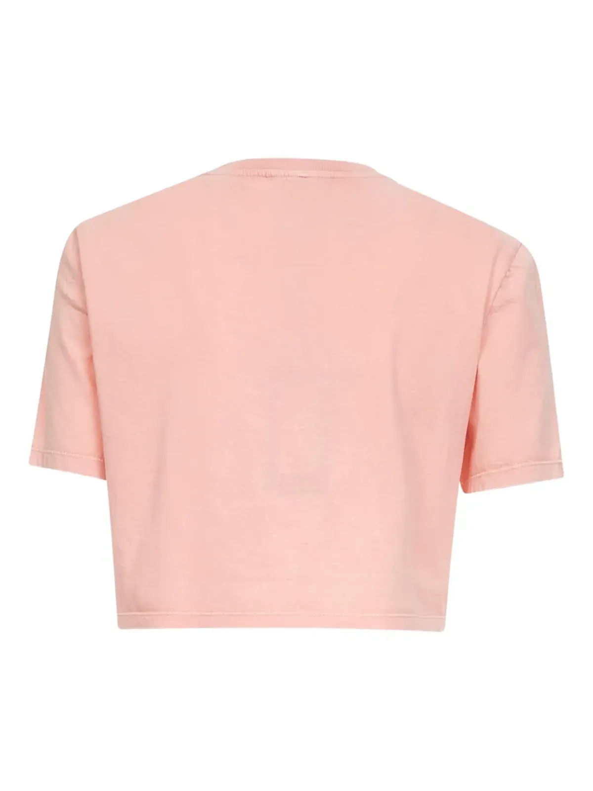 FENDI embossed-logo short-sleeve top - Pink - 画像2