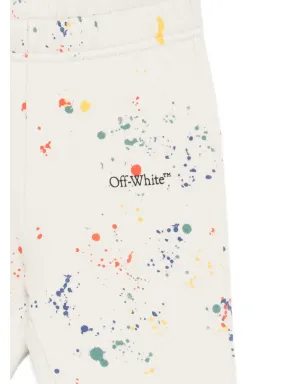 Off-White Kids ペイントスプラッター トラウザーズ - サムネイル3