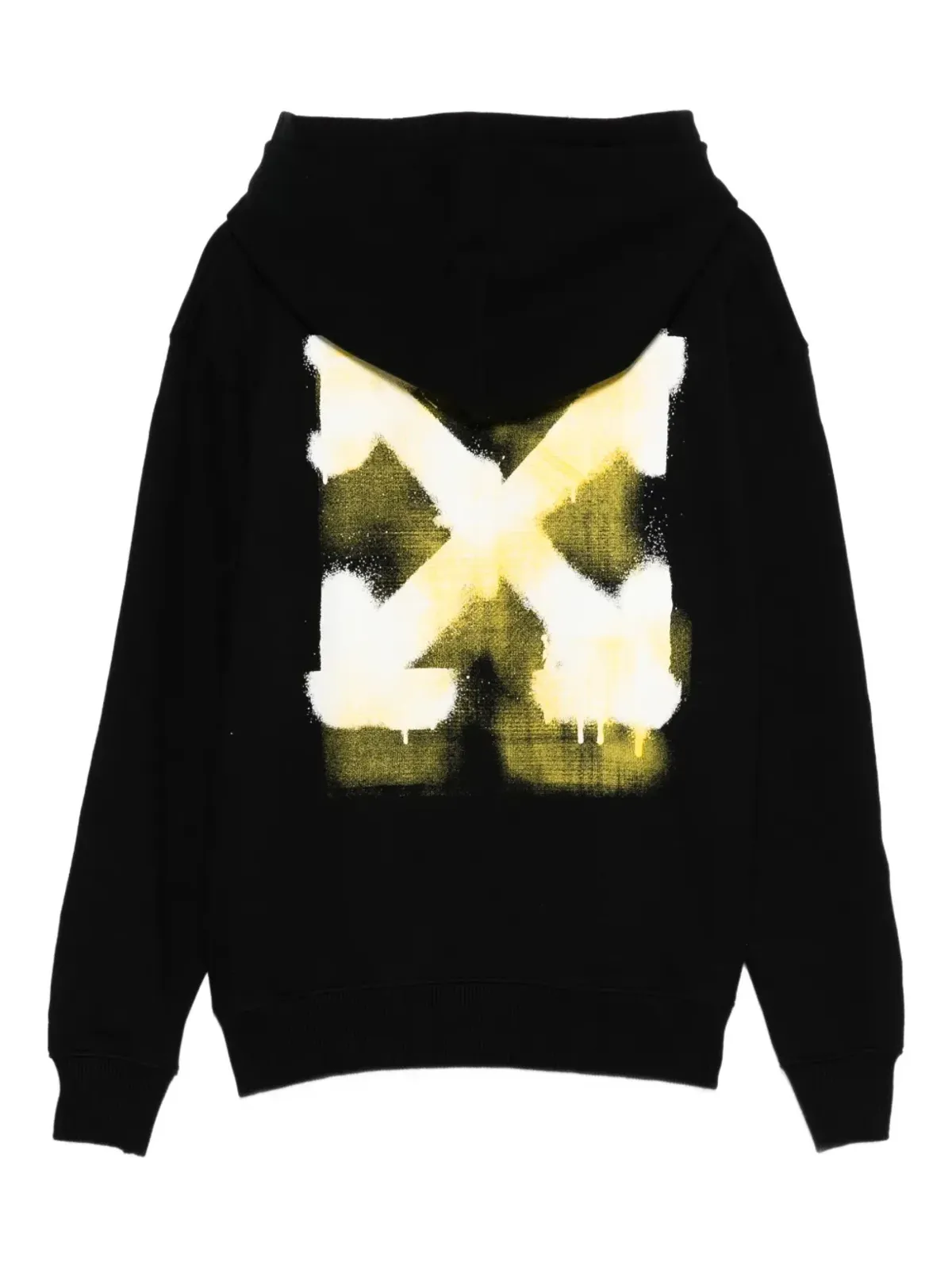 Off-White Kids スプレー風ロゴ入りフーディー - 画像2
