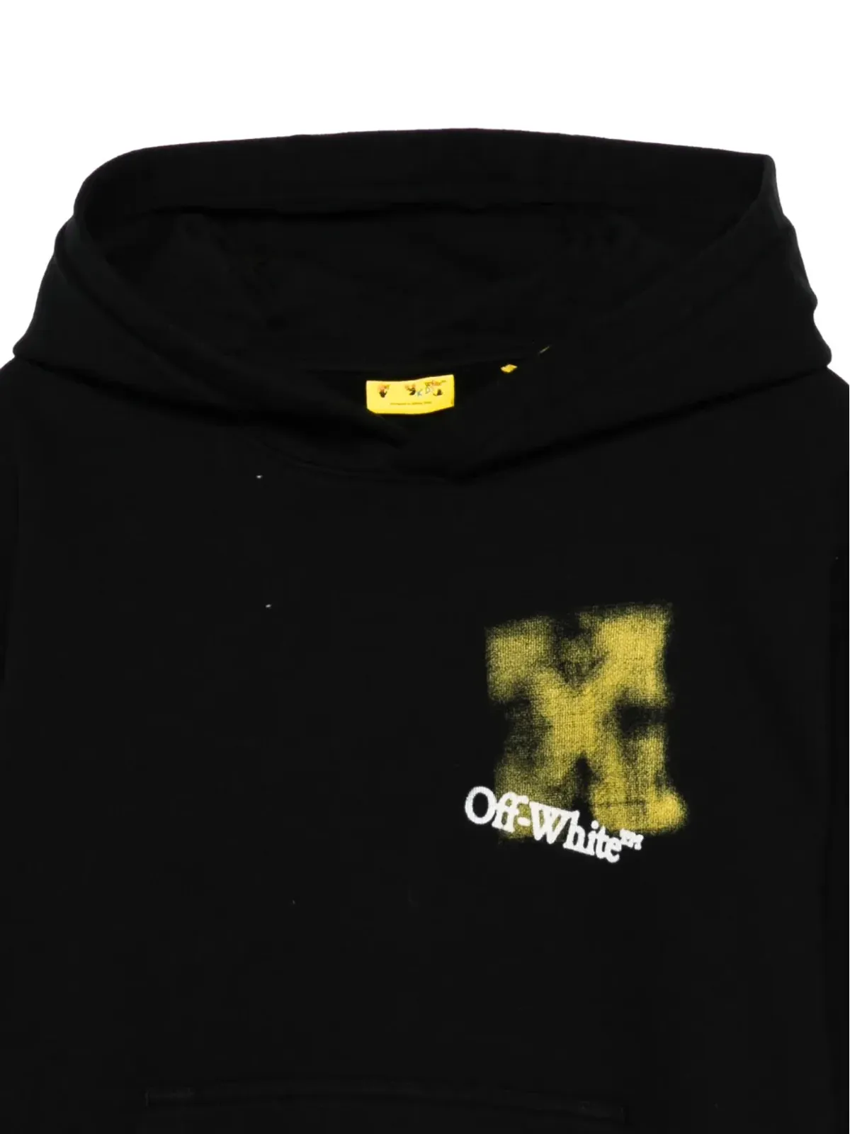 Off-White Kids スプレー風ロゴ入りフーディー - 画像3
