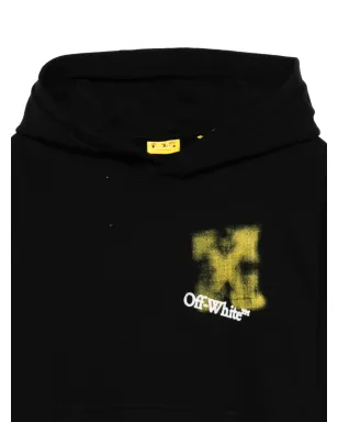 Off-White Kids スプレー風ロゴ入りフーディー - サムネイル3