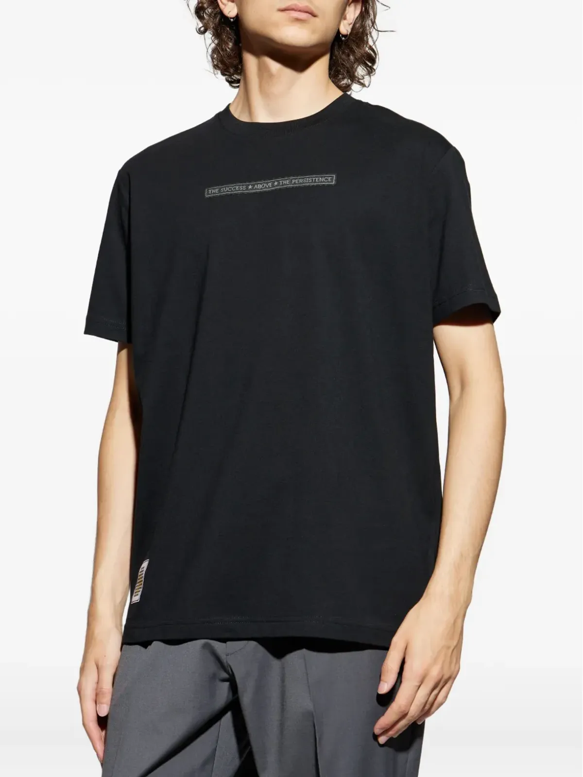 Iceberg Spongebob-print T-shirt - Black - 画像3