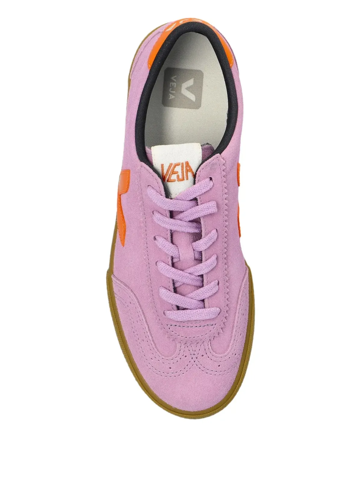 VEJA スエード ロゴ スニーカー - 画像4