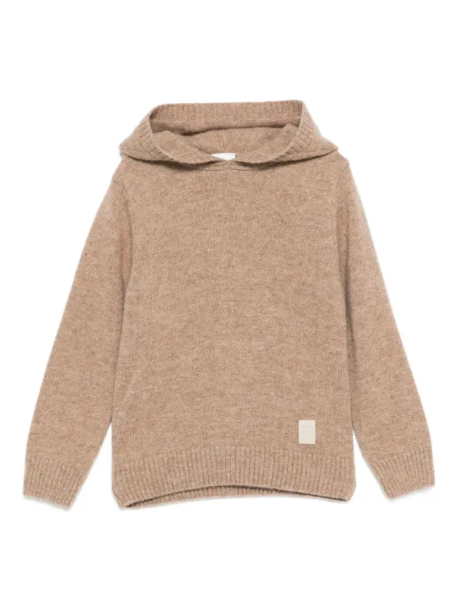 Eleventy Kids Eleventy Kids フード付きウールセーターの商品画像
