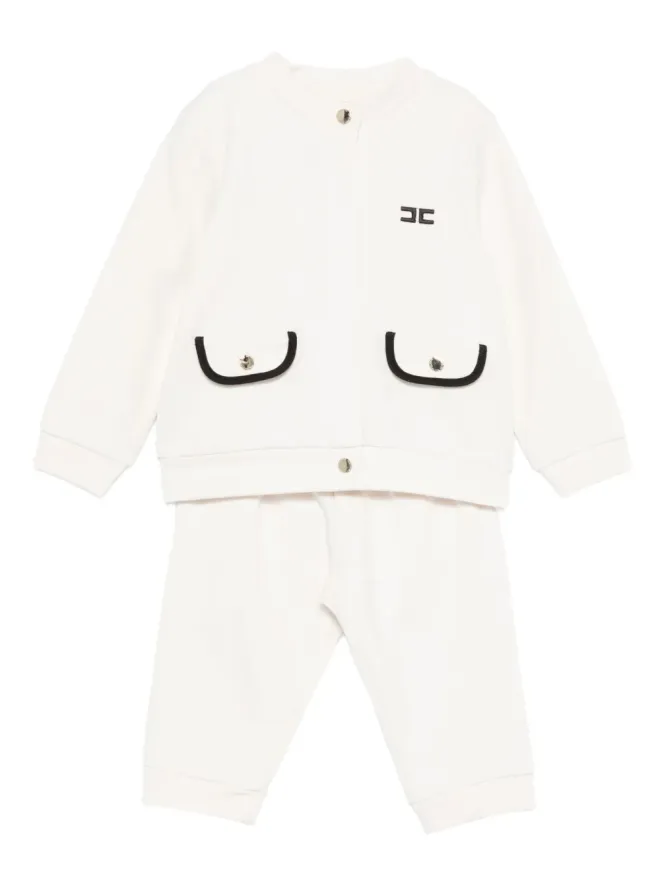 Elisabetta Franchi La Mia Bambina Elisabetta Franchi La Mia Bambina コントラストポケット トラックスーツの商品画像