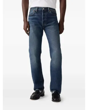 Levi's 501 ファイブポケット ジーンズ ブルー - サムネイル3
