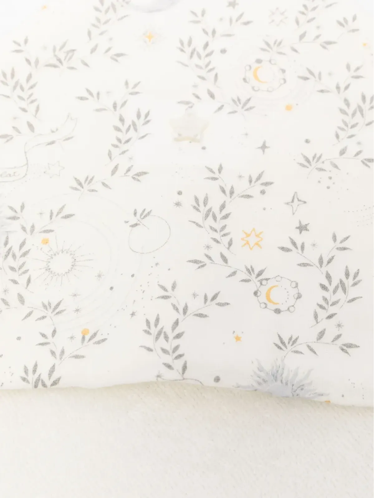 Tartine Et Chocolat print hooded towel - White - 画像3