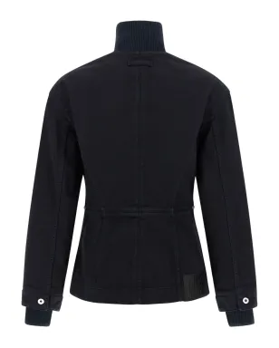 Jean Paul Gaultier スリット入りデニムジャケット ブルー - サムネイル2
