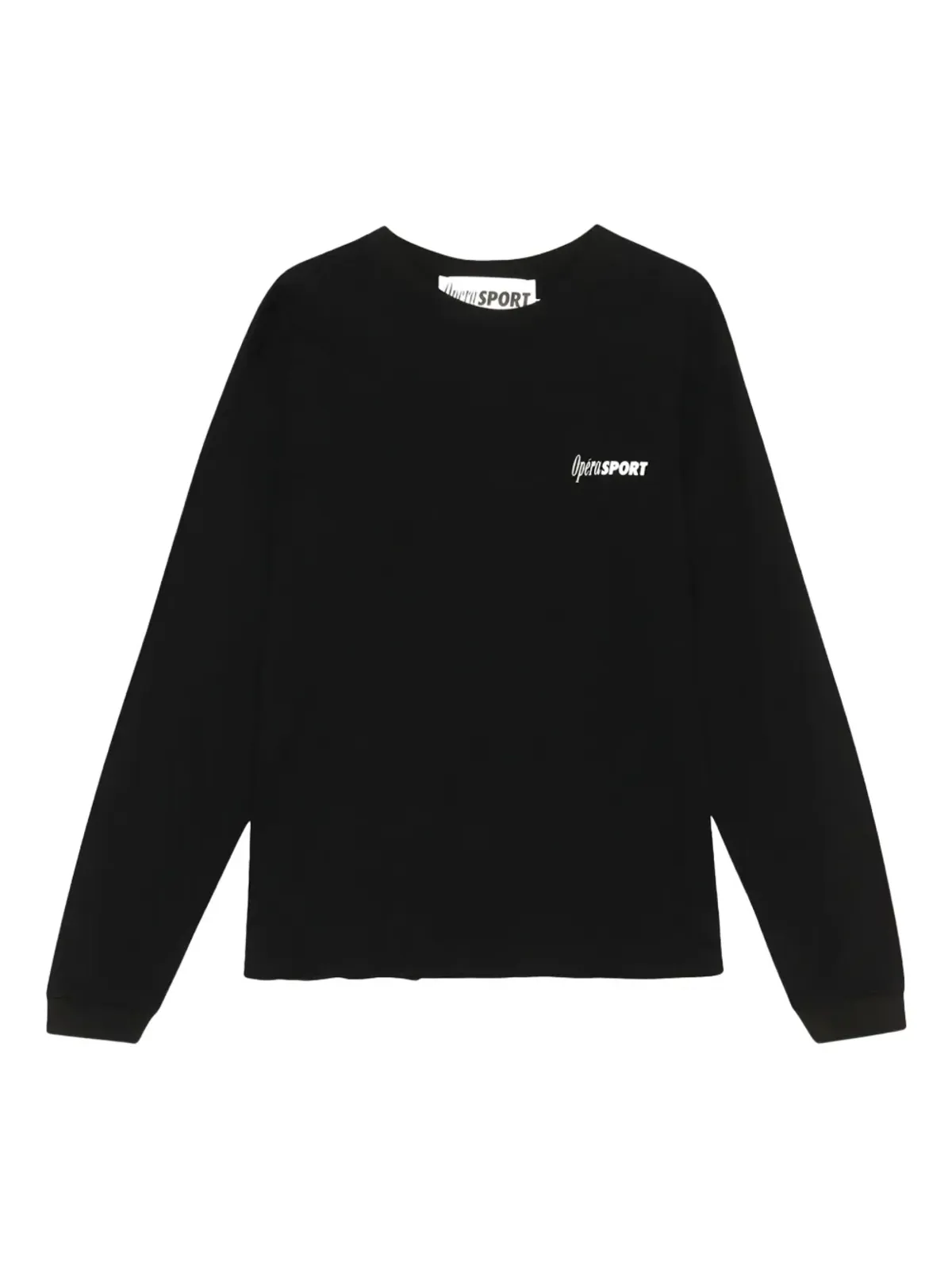 OpéraSPORT Claudette ロゴプリント長袖Tシャツ - 画像2