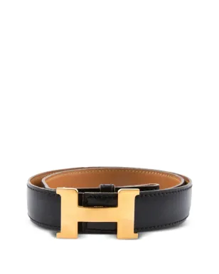Hermès Pre-Owned レザー ベルト - ブラック - サムネイル1