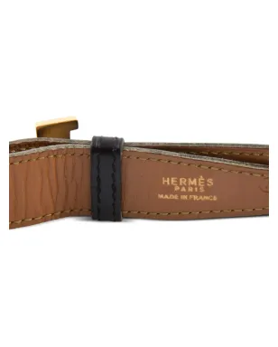 Hermès Pre-Owned レザー ベルト - ブラック - サムネイル4