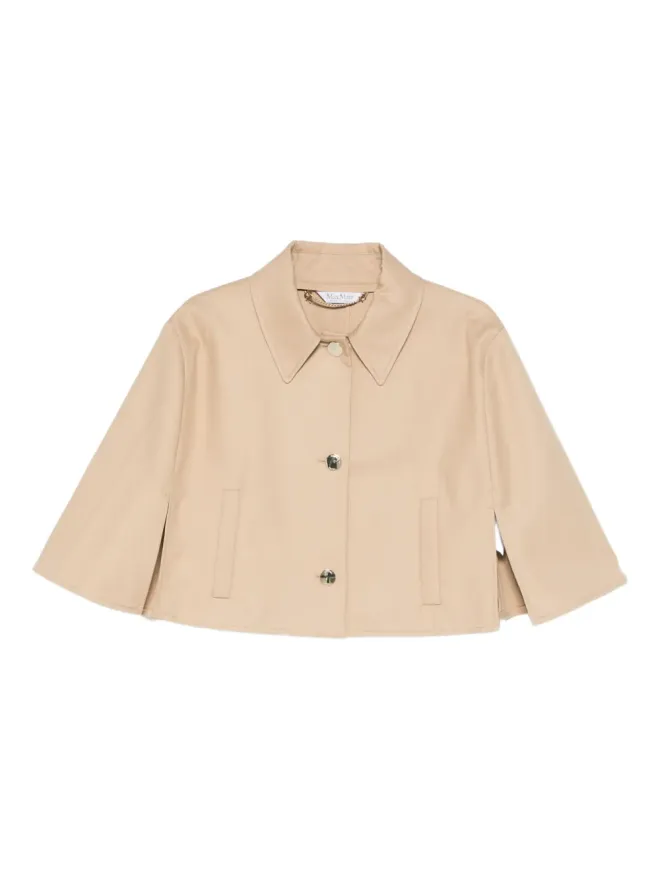 Max Mara Max Mara ボタン付きケープジャケットの商品画像