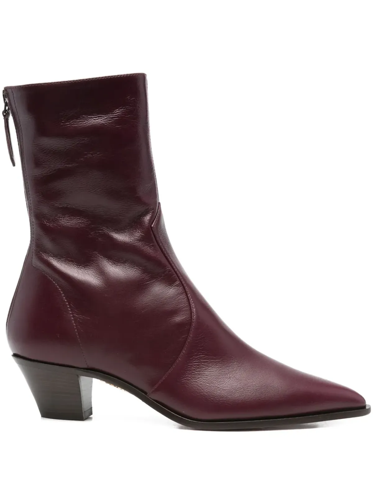 Aquazzura ポインテッドトゥ ZIP ブーツ - 画像1