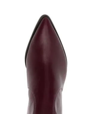 Aquazzura ポインテッドトゥ ZIP ブーツ - サムネイル4