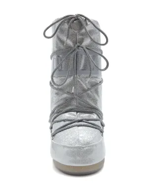 Moon Boot Kids グリッター付きレースアップブーツ - サムネイル3