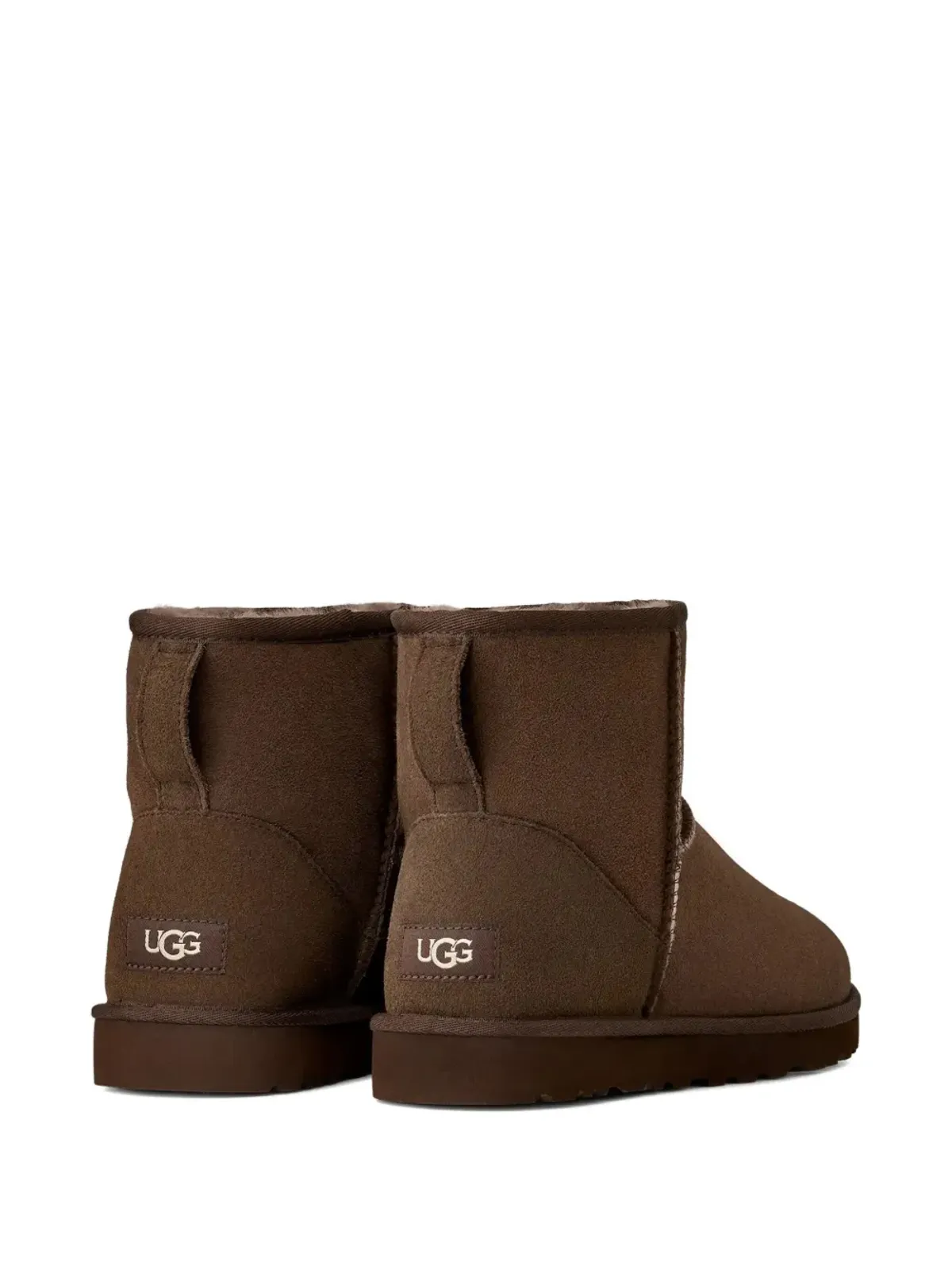 UGG スエードレザー ブーツ - ブラウン - 画像5
