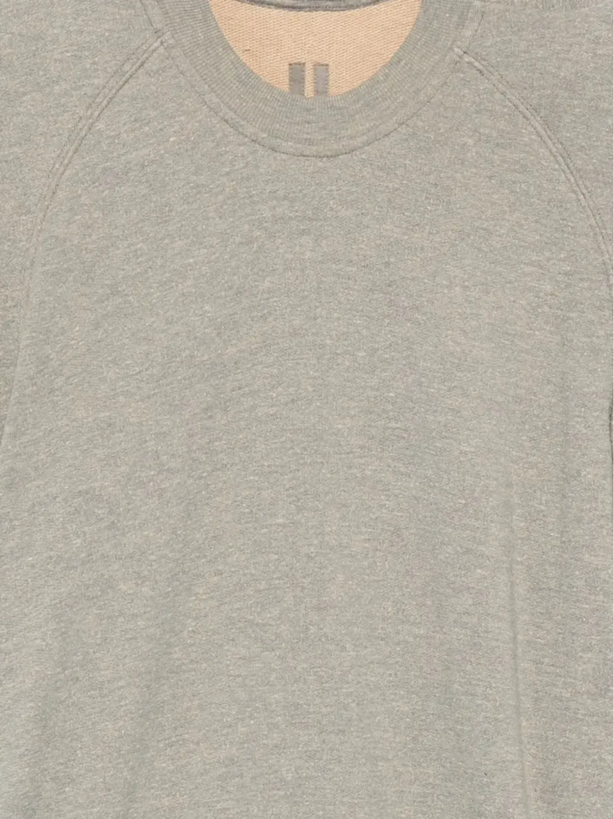Rick Owens DRKSHDW コットン混紡スウェットシャツ グレー - 画像3