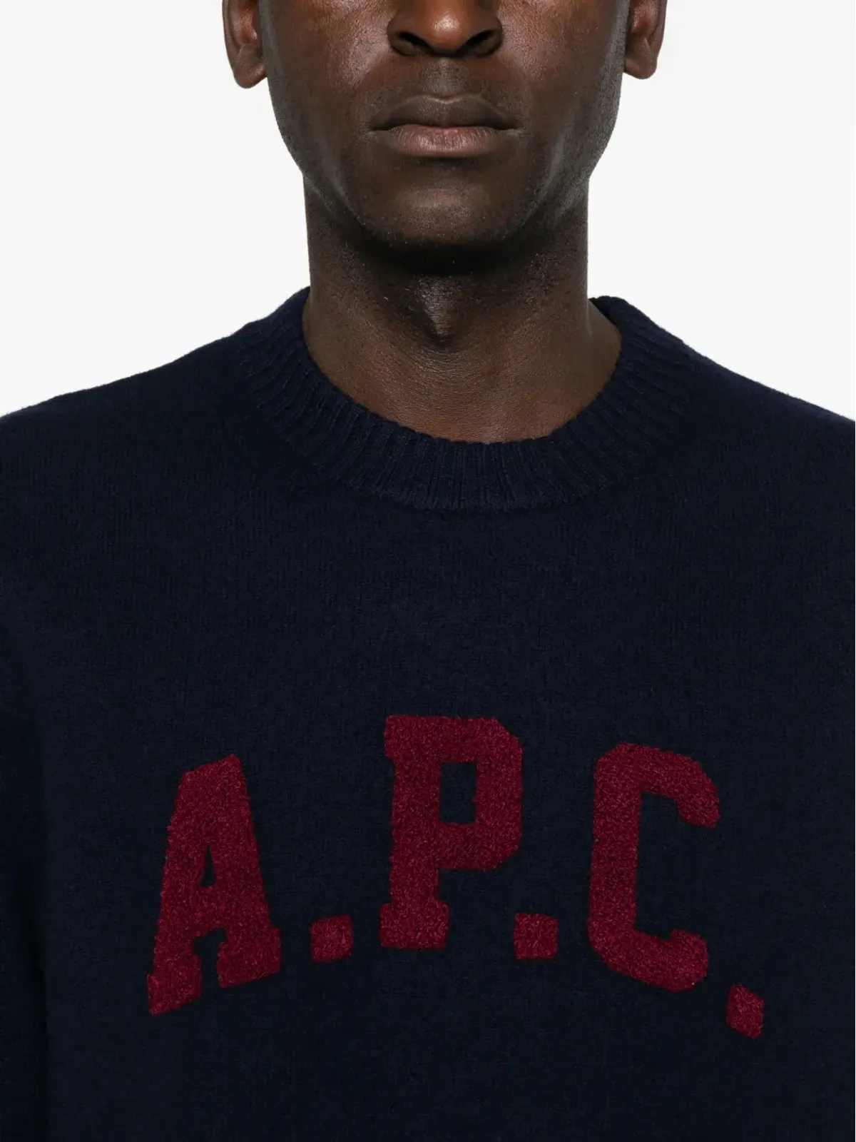 A.P.C. ロゴディテール クルーネックセーター - 画像5
