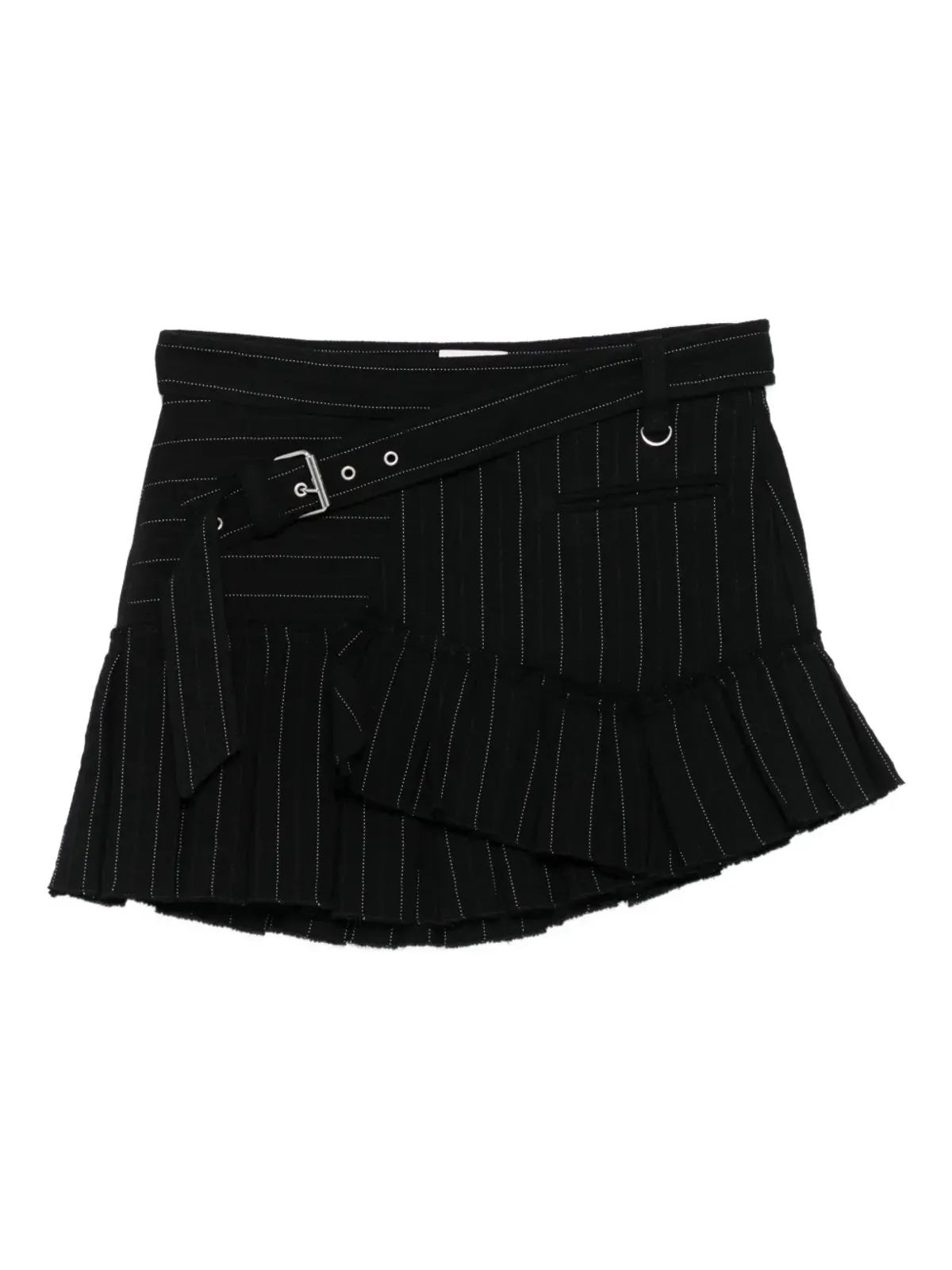 ISABEL MARANT マディー ピンストライプのフリルスカート - 画像1
