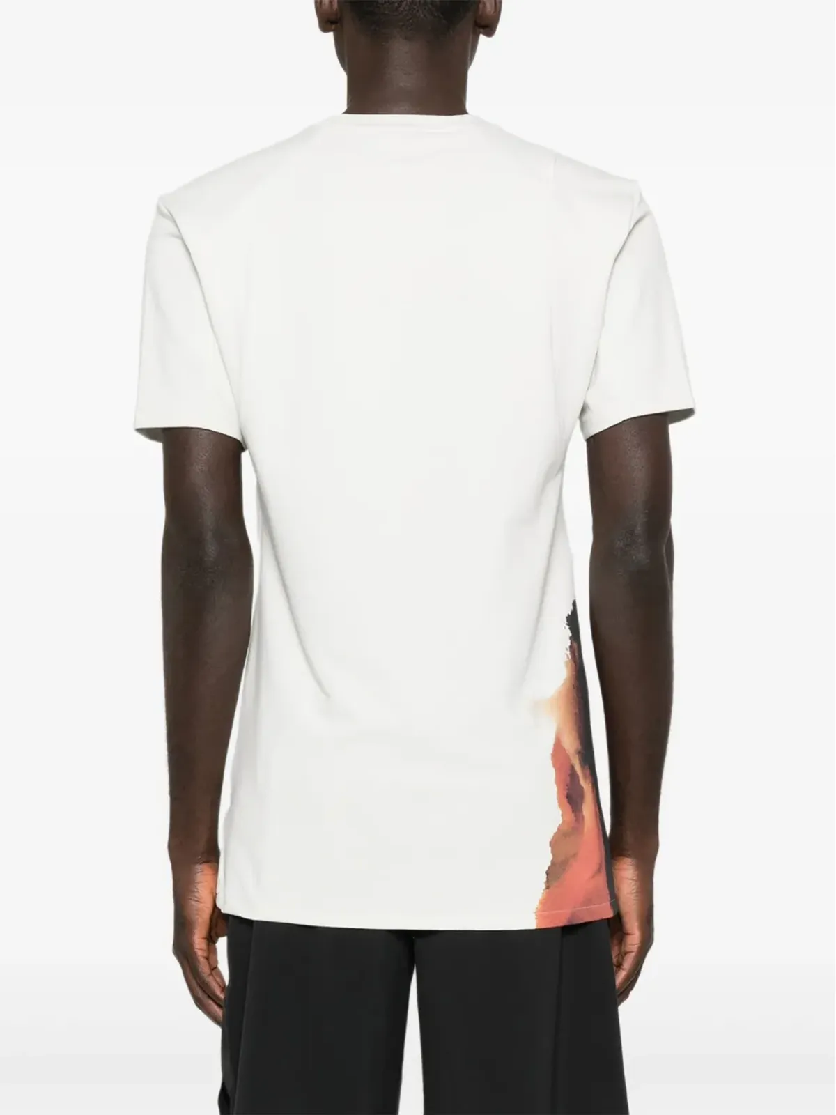 Y-3 アブストラクトプリントTシャツ - 画像4