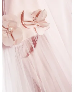 Dress & Fleur 花モチーフのチュールドレス - サムネイル4
