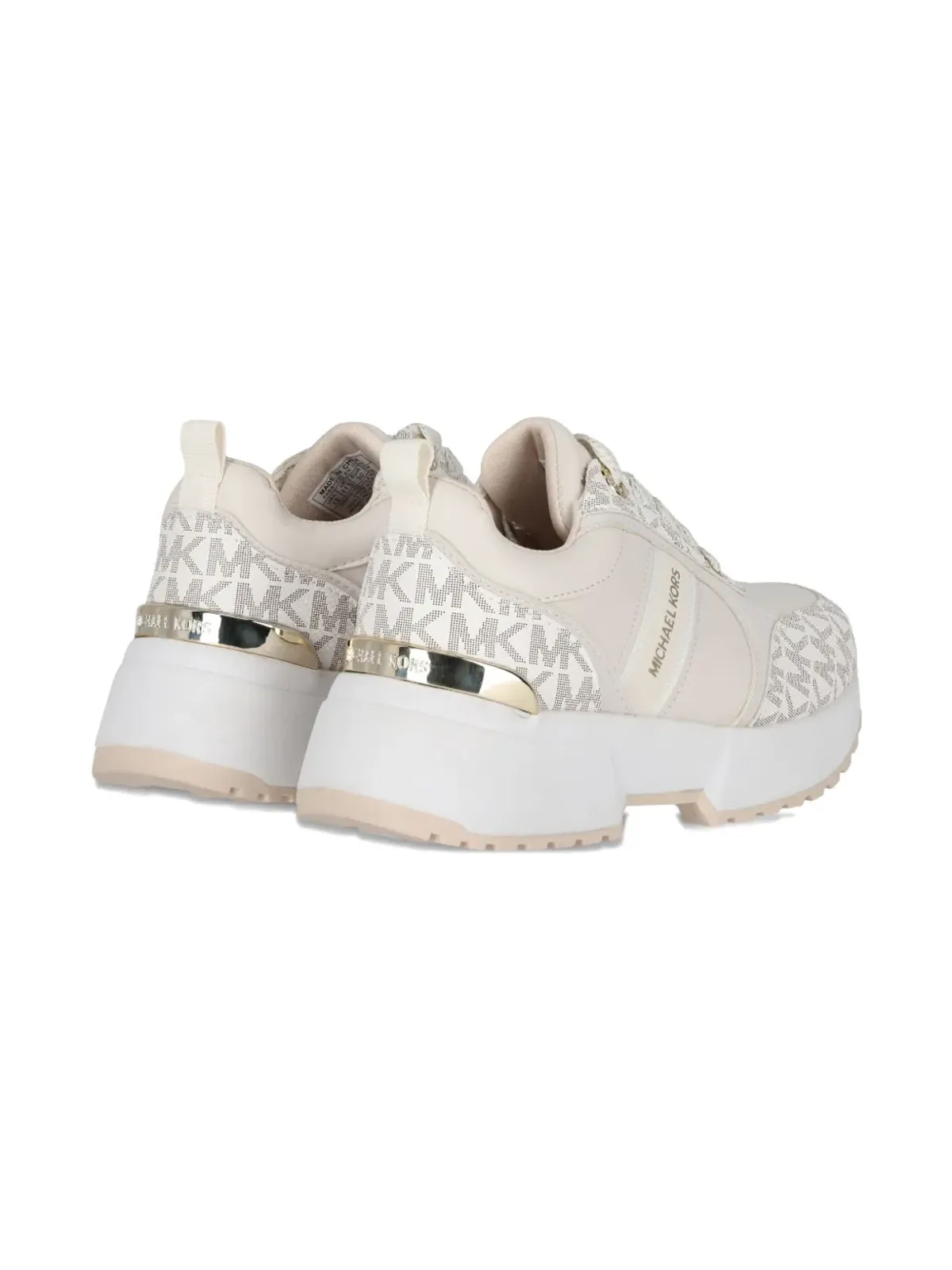 Michael Kors Kids ロゴプレート プラットフォームスニーカー - 画像5
