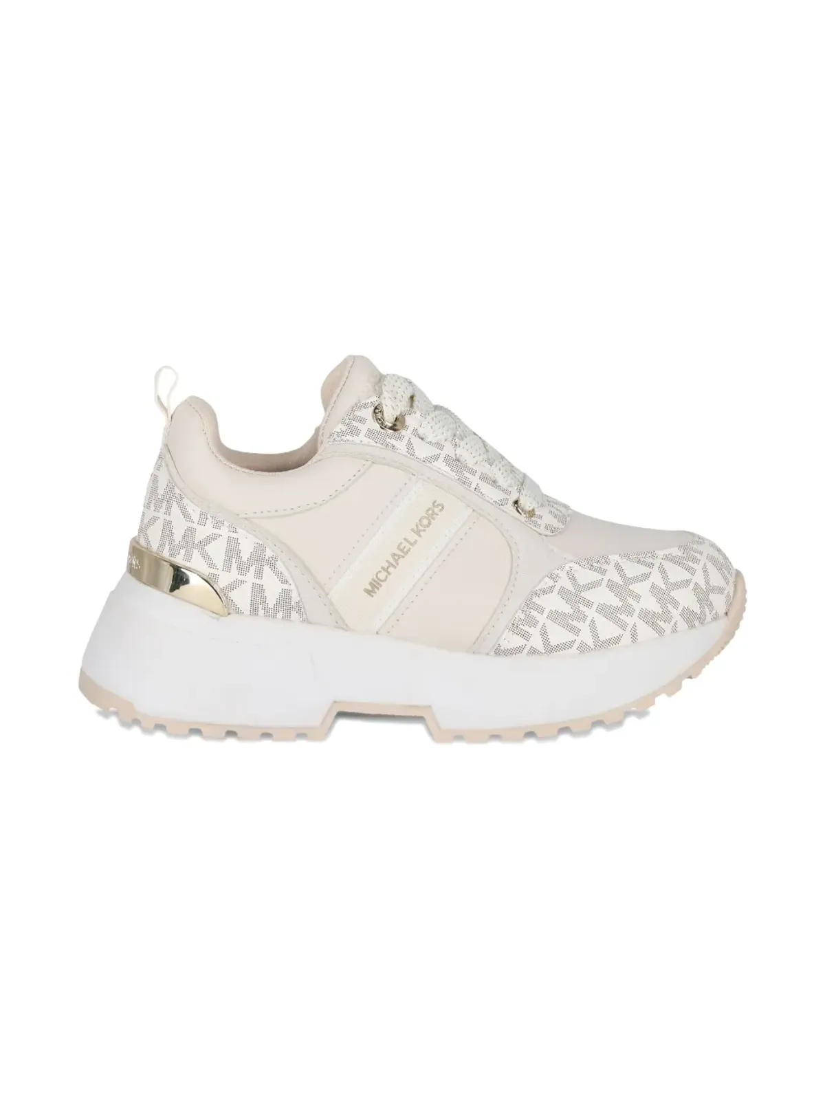 Michael Kors Kids ロゴプレート プラットフォームスニーカー - 画像2