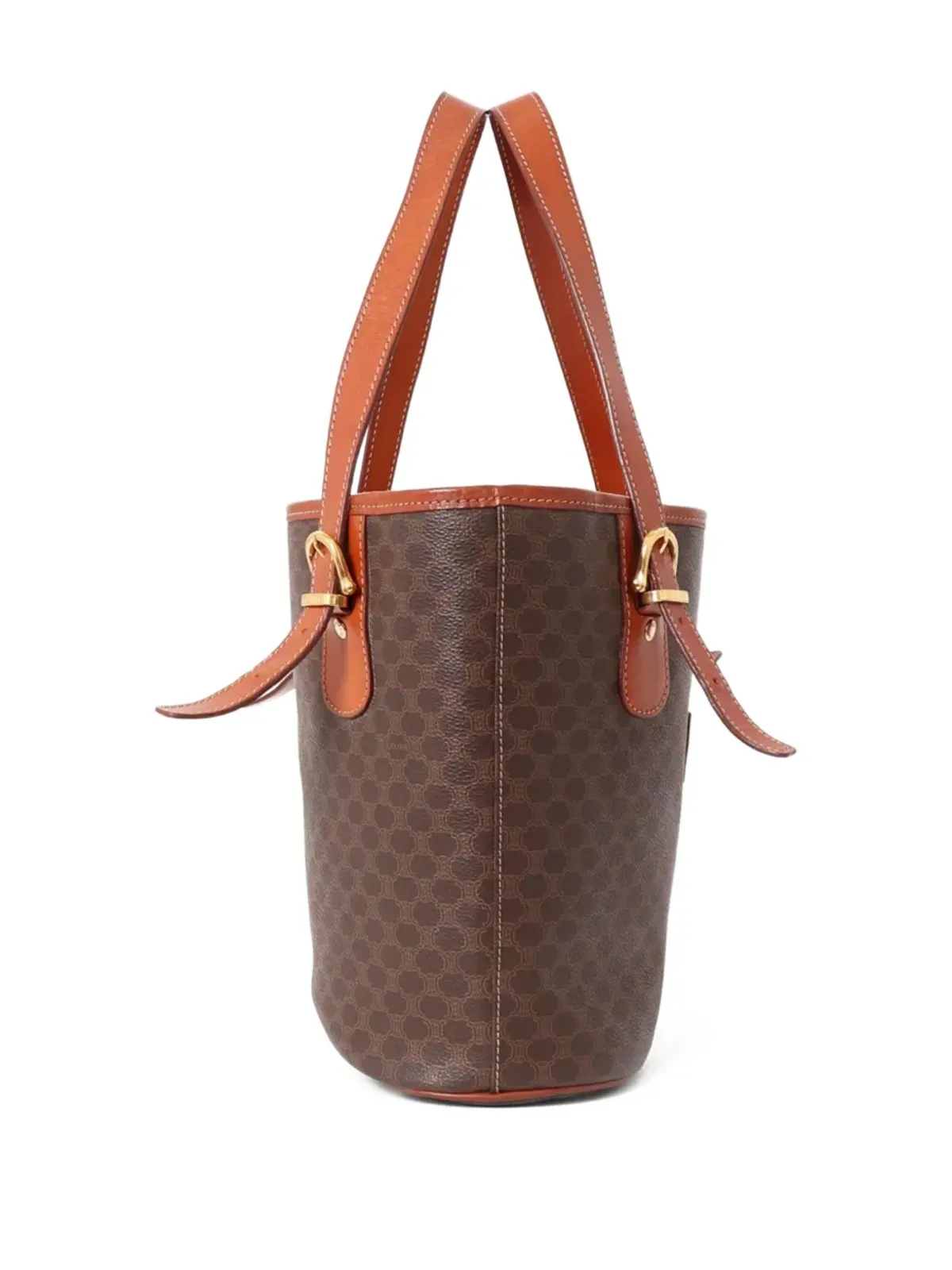 Celine Pre-Owned 1995 Macadam Monogram トートバッグ（ブラウン） - 画像3