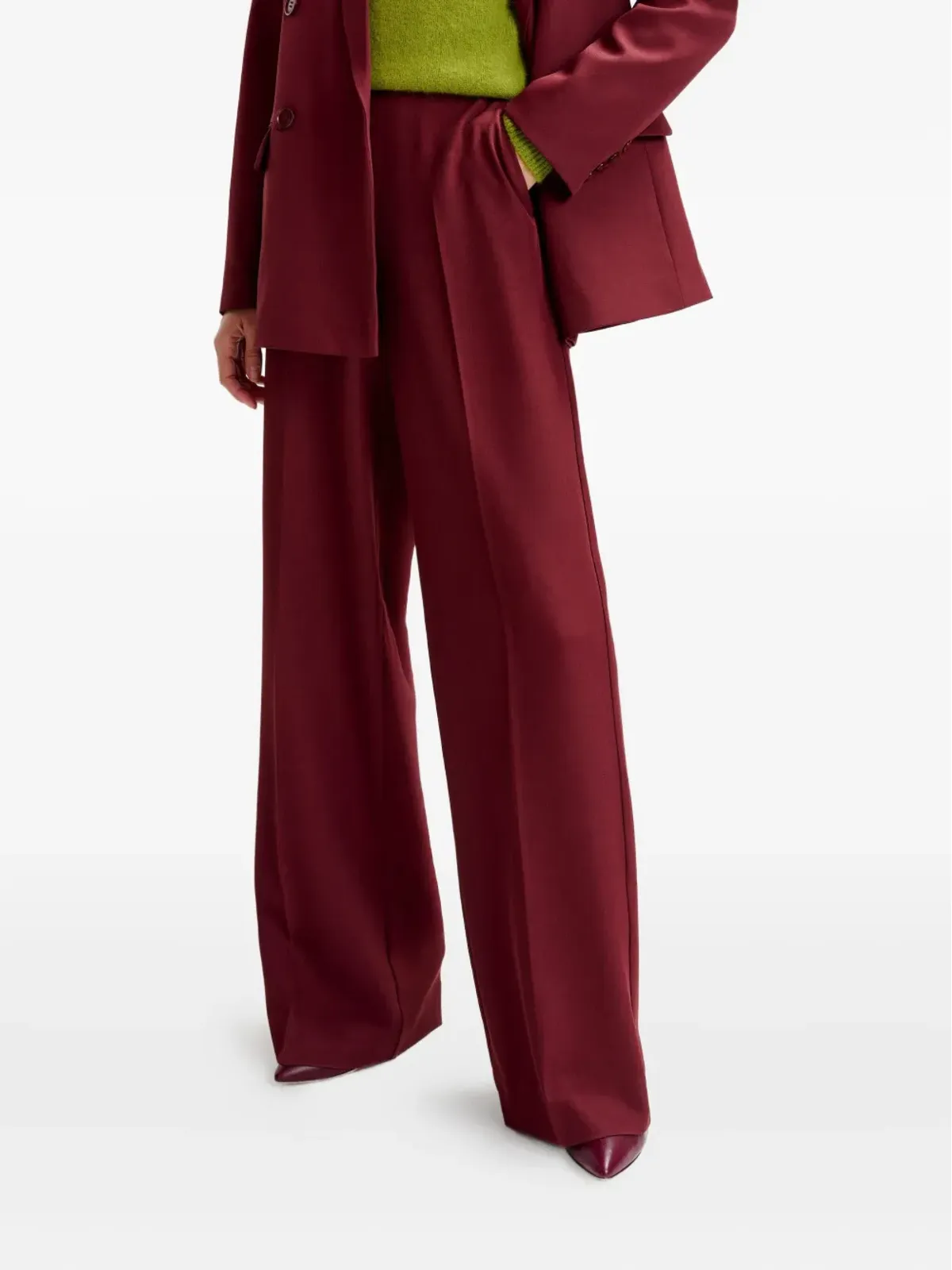 Essentiel Antwerp Izi プレスド・クレース パンツ - 画像4