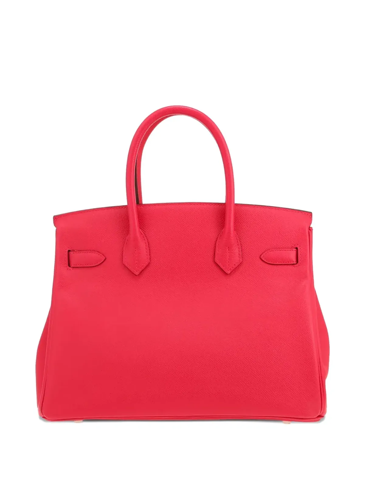 Hermès Pre-Owned バーキン レザー ハンドバッグ（レッド） - 画像2