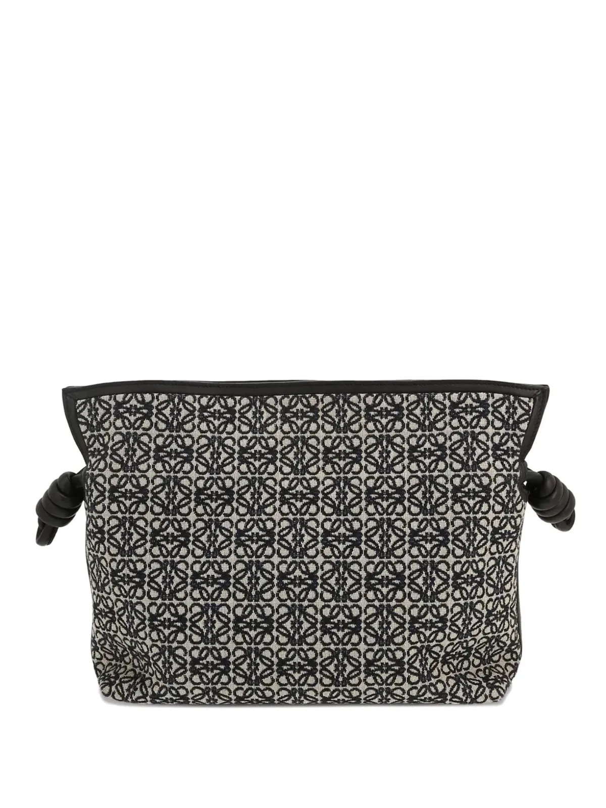 Loewe Pre-Owned フラメンコノットクラッチバッグ - ブラック - 画像1