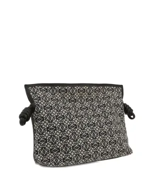 Loewe Pre-Owned フラメンコノットクラッチバッグ - ブラック - サムネイル5