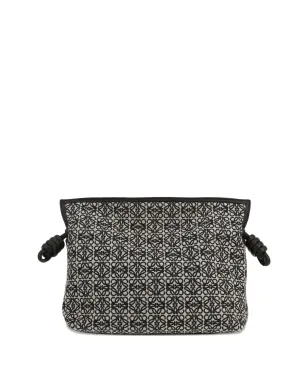 Loewe Pre-Owned フラメンコノットクラッチバッグ - ブラック - サムネイル2
