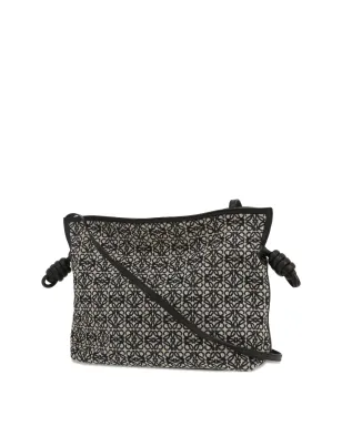 Loewe Pre-Owned フラメンコノットクラッチバッグ - ブラック - サムネイル3