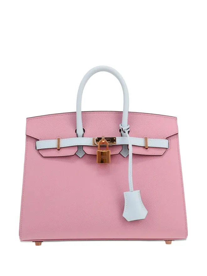 Hermès Pre-Owned Hermès Pre-Owned ピンクのエプソンレザー バーキン トートバッグの商品画像