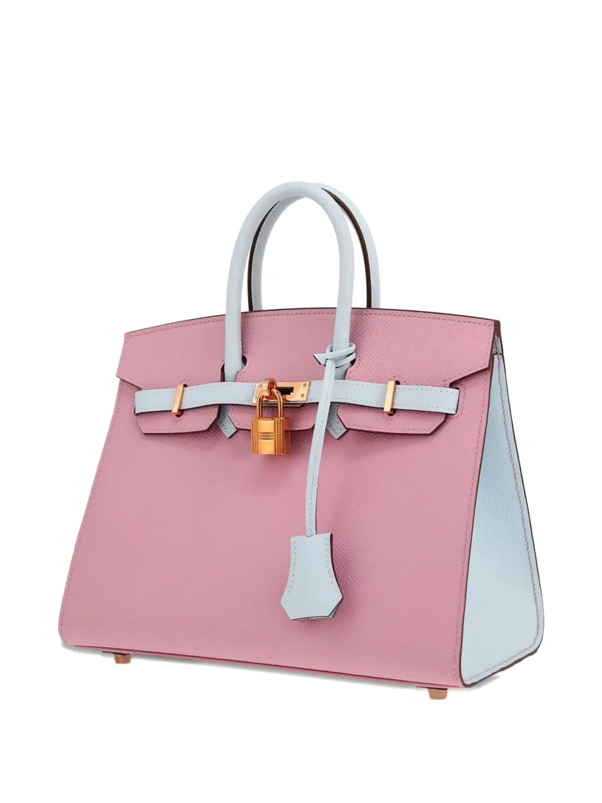 Hermès Pre-Owned ピンクのエプソンレザー バーキン トートバッグ - 画像5